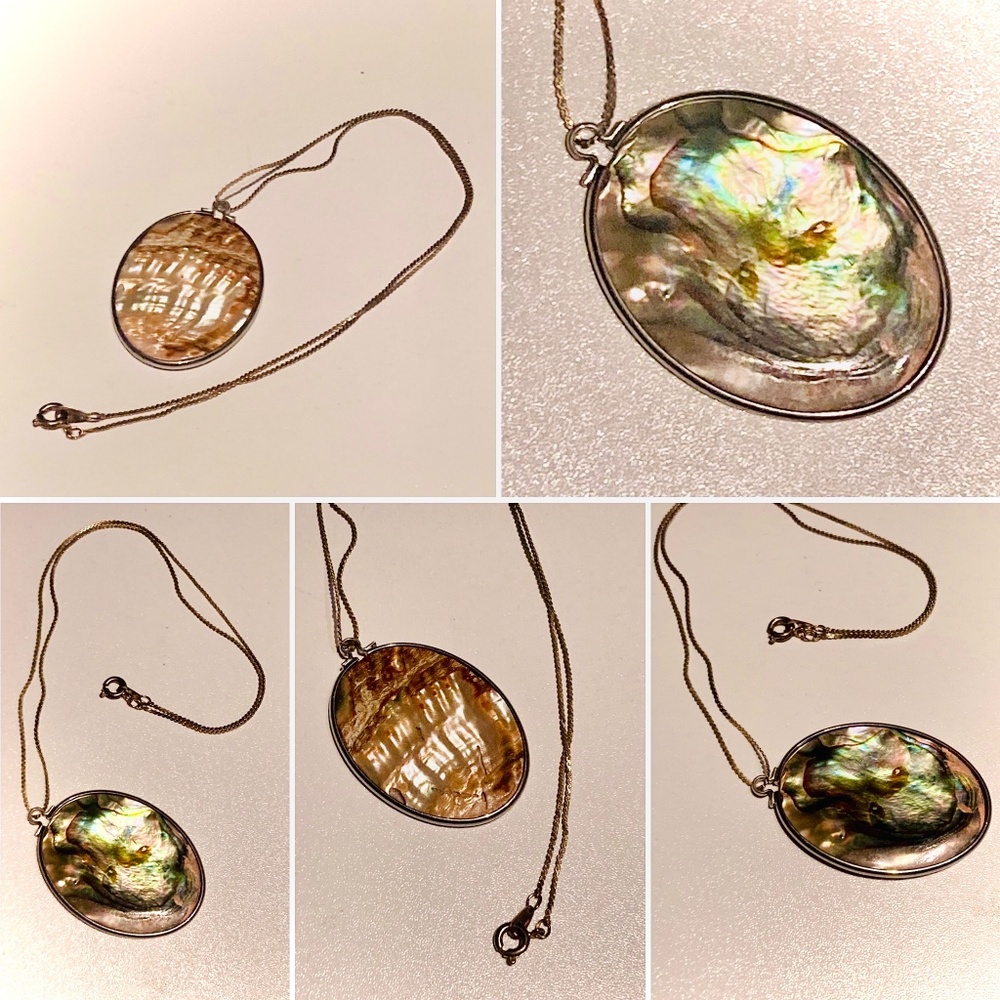 Abalone Pendant Necklace